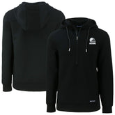 Cutter & Buck Roam Eco Recycled Half-Zip Pullover Hoodie - Cleveland Browns Hoodies