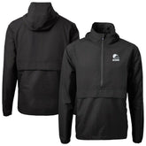 Cutter & Buck Charter Eco Recycled Anorak Half-Zip Hoodie Jacket - Cleveland Browns Hoodies
