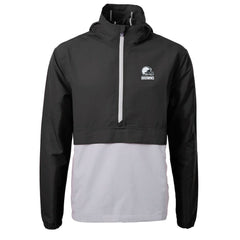 Cutter & Buck Charter Eco Recycled Anorak Half-Zip Hoodie Jacket - Cleveland Browns Hoodies