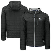Cutter & Buck Rainier Primaloft Eco Full-Zip Hooded Jacket - Cleveland Browns Jackets