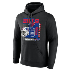 Bud Light Pullover Hoodie - Buffalo Bills Hoodies