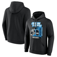 Bud Light Pullover Hoodie - Carolina Panthers Hoodies