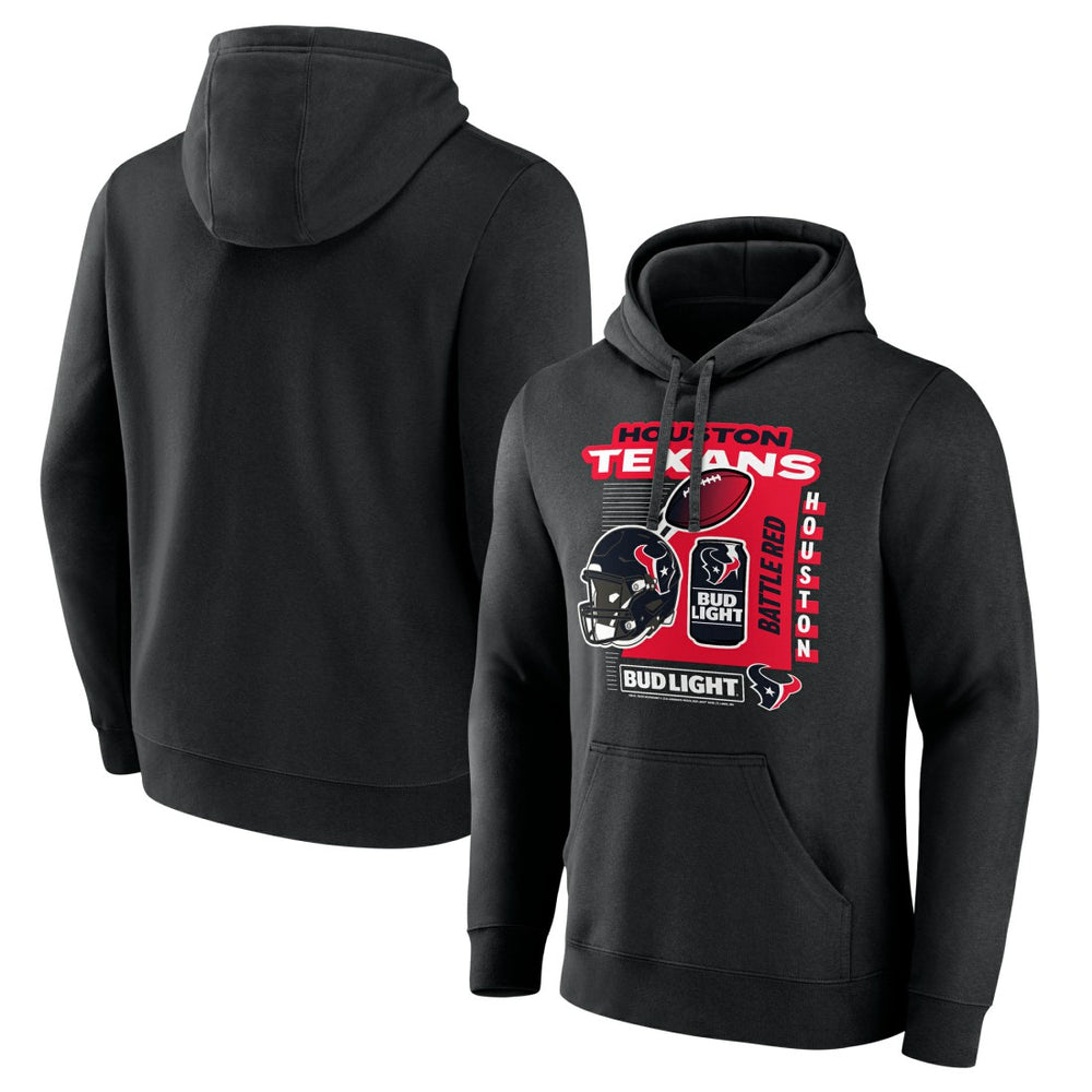 Bud Light Pullover Hoodie - Houston Texans Hoodies