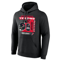Bud Light Pullover Hoodie - Houston Texans Hoodies