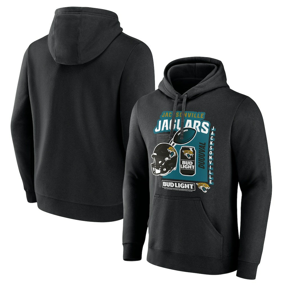 Bud Light Pullover Hoodie - Jacksonville Jaguars Hoodies