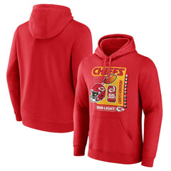 Bud Light Pullover Hoodie - Kansas City Chiefs Hoodies