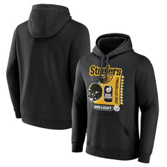 Bud Light Pullover Hoodie - Pittsburgh Steelers Hoodies