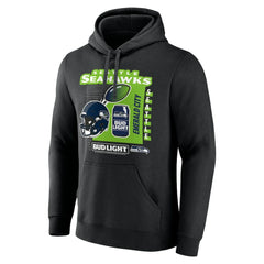 Bud Light Pullover Hoodie - Seattle Seahawks Hoodies