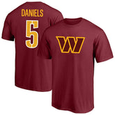 Jayden Daniels Big & Tall Player Name & Number T-Shirt - Washington Commanders T-shirts