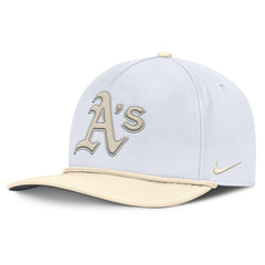White/Cream Athletics Nike Pro Performance Snapback Hat