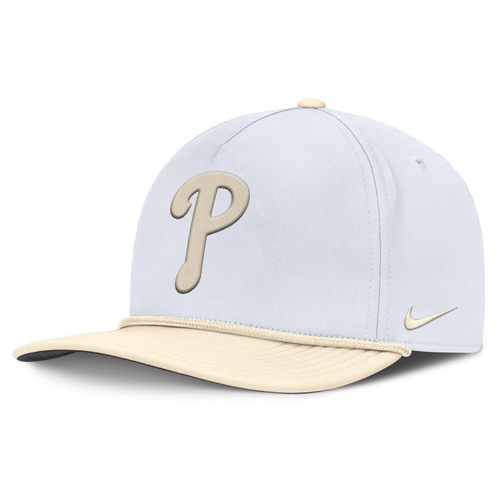 White/Cream Philadelphia Phillies Nike Pro Performance Snapback Hat