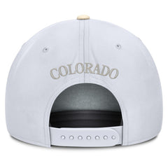 White/Cream Colorado Rockies Nike Pro Performance Snapback Hat