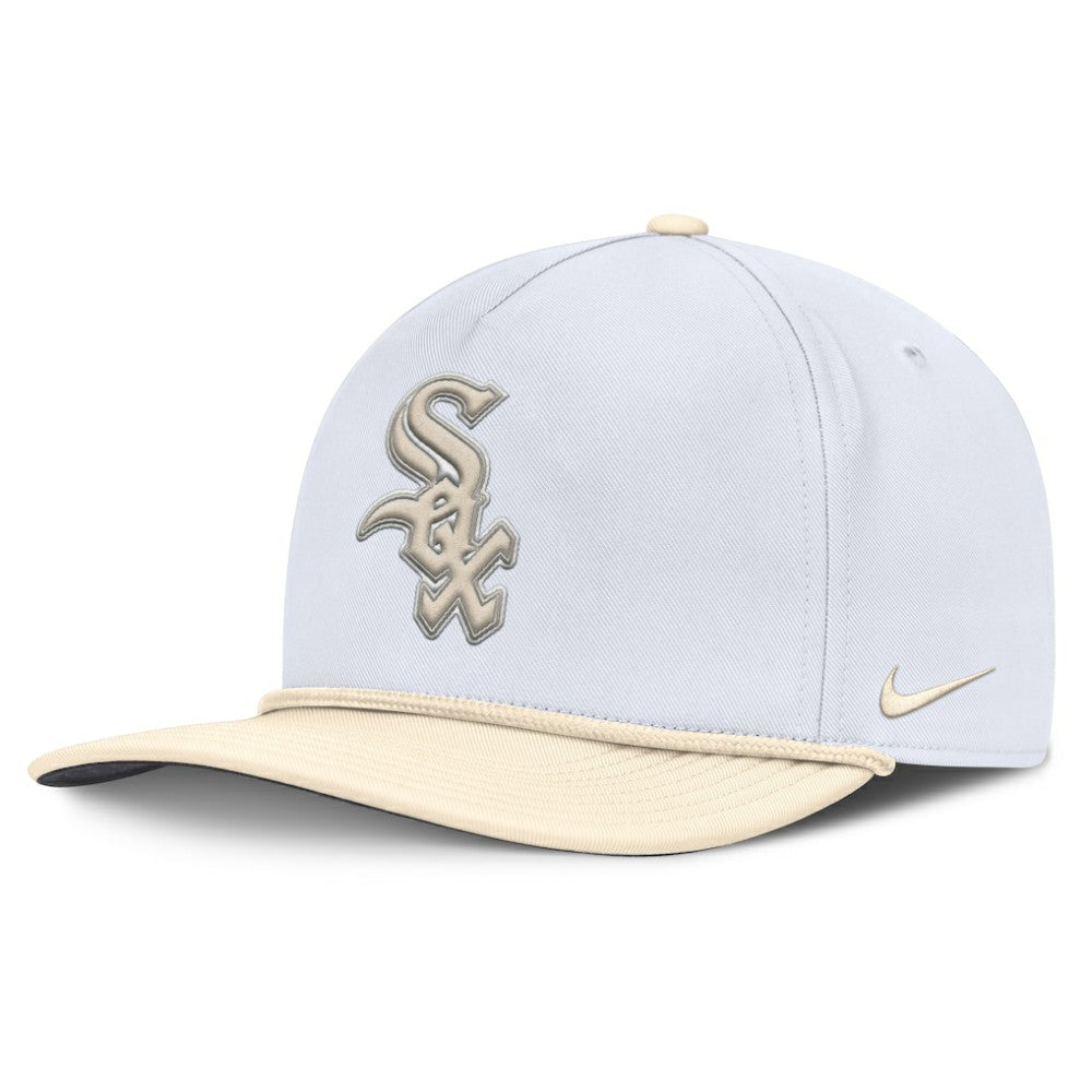 White/Cream Chicago White Sox Nike Pro Performance Snapback Hat