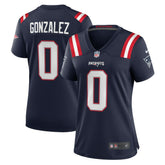 Christian Gonzalez Women's Team Game Jersey - New England Patriots Jerseys