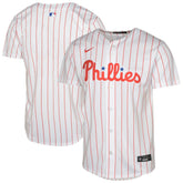 White Philadelphia Phillies Nike Youth Home Game Jersey