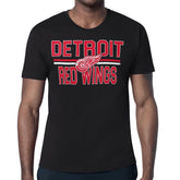 NHL Detroit Red Wings Starter Mesh Look Team Name T-Shirt