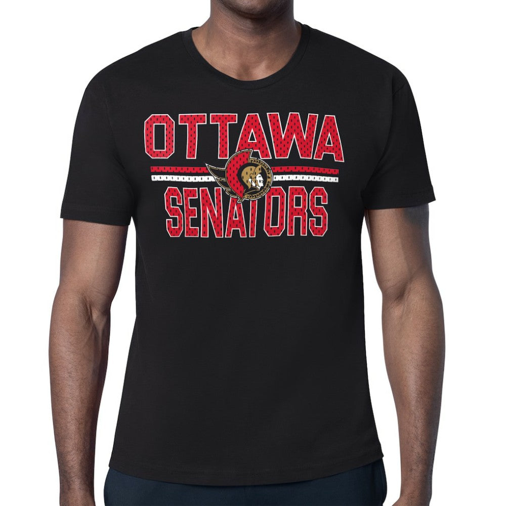 NHL Ottawa Senators Starter Mesh Look Team Name T-Shirt