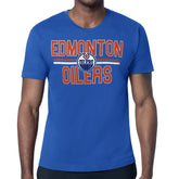NHL Edmonton Oilers Starter Mesh Look Team Name T-Shirt