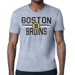 NHL Boston Bruins Starter Mesh Look Team Name T-Shirt