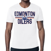 NHL Edmonton Oilers Starter Mesh Look Team Name T-Shirt