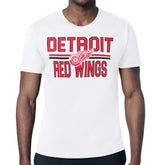 NHL Detroit Red Wings Starter Mesh Look Team Name T-Shirt