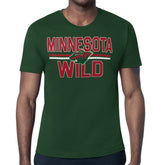 NHL Minnesota Wild Starter Mesh Look Team Name T-Shirt