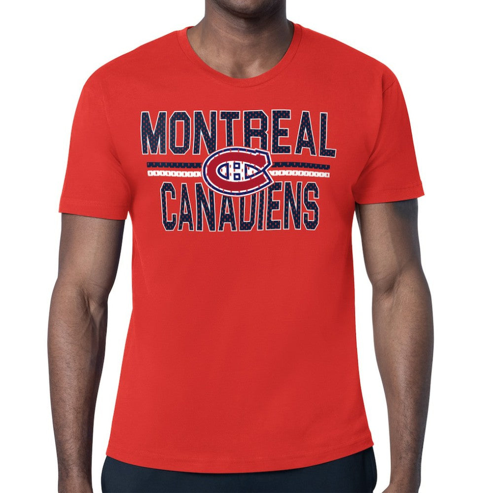 NHL Montreal Canadiens Starter Mesh Look Team Name T-Shirt