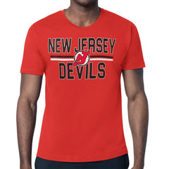 NHL New Jersey Devils Starter Mesh Look Team Name T-Shirt