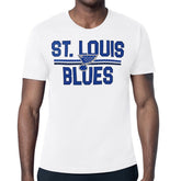 NHL St. Louis Blues Starter Mesh Look Team Name T-Shirt