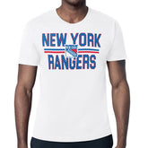 NHL New York Rangers Starter Mesh Look Team Name T-Shirt