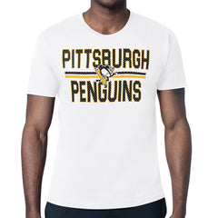 NHL Pittsburgh Penguins Starter Mesh Look Team Name T-Shirt
