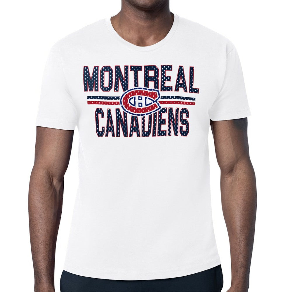NHL Montreal Canadiens Starter Mesh Look Team Name T-Shirt