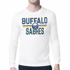 NHL Buffalo Sabres Starter Mesh Look Team Name Long Sleeve T-Shirt
