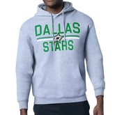 NHL Dallas Stars Starter Mesh Look Team Name Logo Tri-Blend Pullover Hoodie