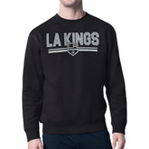 NHL Los Angeles Kings Starter Mesh Look Team Name Logo Pullover Sweatshirt