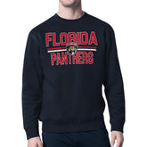 NHL Florida Panthers Starter Mesh Look Team Name Logo Pullover Sweatshirt