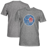 Paris Saint-Germain 1863FC Retro Color Badge Vintage Tri-Blend T-Shirt