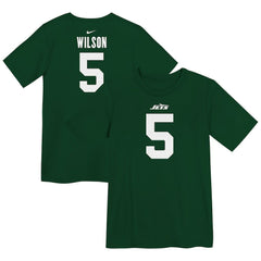 Garrett Wilson Preschool Player Name & Number T-Shirt - New York Jets T-shirts