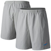 Gray Los Angeles Dodgers Columbia Backcast Shorts
