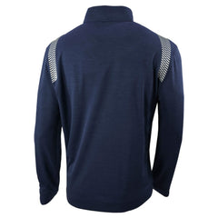 Navy New York Yankees Columbia Oakland Downs Omni-Wick Quarter-Zip Top