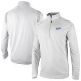 White Los Angeles Dodgers Columbia Oakland Downs Omni-Wick Quarter-Zip Top