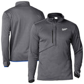 Black Los Angeles Dodgers Columbia Park View Omni-Wick Half-Zip Top