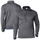 Navy New York Yankees Columbia Park View Omni-Wick Half-Zip Top