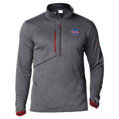 Red Philadelphia Phillies Columbia Park View Omni-Wick Half-Zip Top