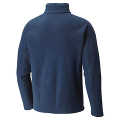 Navy Atlanta Braves Columbia Fast Trek III Half-Zip Fleece Pullover