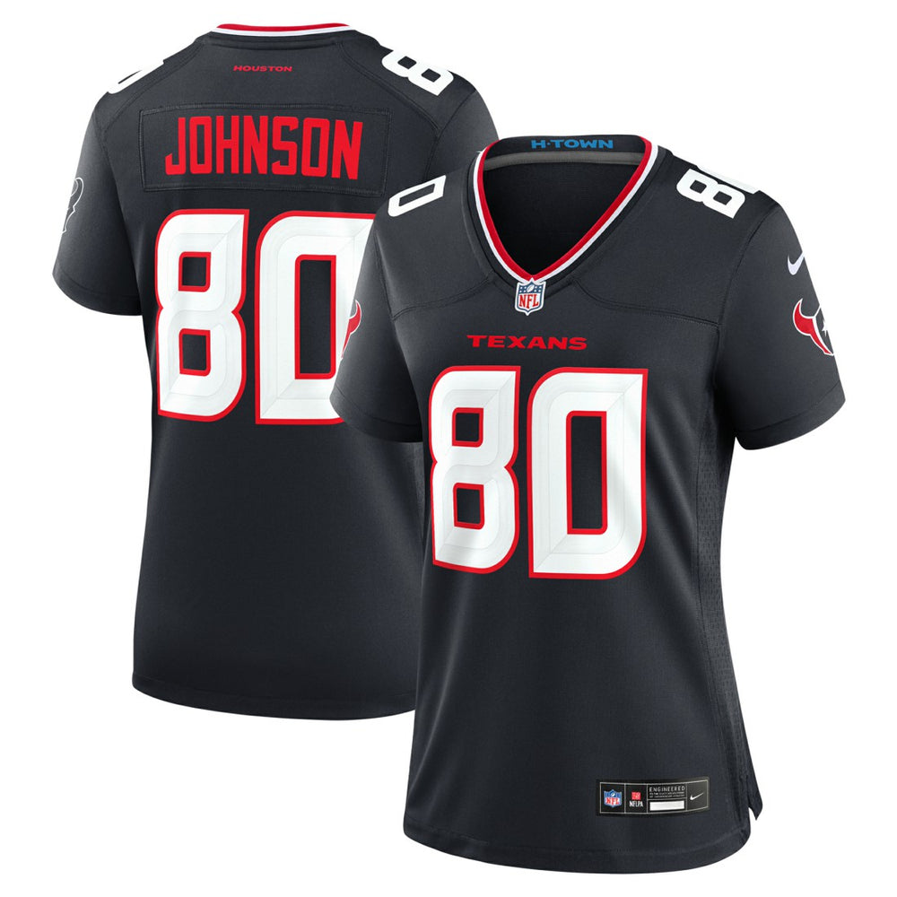 Andre Johnson Women's Team Retired Player Game Jersey - Houston Texans Jerseys