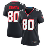 Andre Johnson Women's Team Retired Player Game Jersey - Houston Texans Jerseys