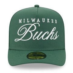 New Era Milwaukee Bucks 2025 NBA Draft A-Frame 59FIFTY Fitted Hat