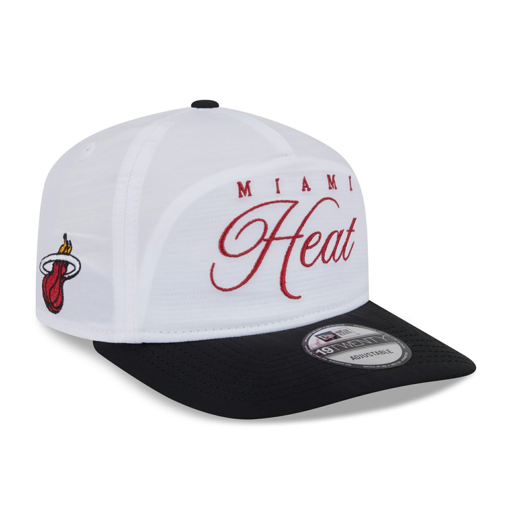 New Era Miami Heat 2025 NBA Draft On-Stage Nylon 19TWENTY Adjustable Hat
