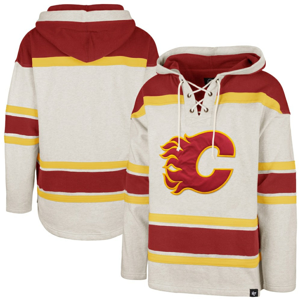 NHL Calgary Flames '47 Rockaway Lacer Pullover Hoodie
